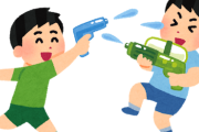 韓国、未だに子供たちに日本の軍服を着せた人に水鉄砲を撃たせる祭りを開いて日本を憎むようにする