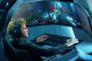 海外「うん…私はいいや」うまるの完全体！？コックピット風ゲーミングチェアで、プレイするゲーム🎮が最高すぎる！！ 海外の反応