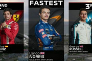 【海外の反応】「とても面白い」F1第15戦ロシアGP予選、ノリスが初ポールポジション！角田は13番手