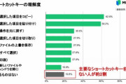 海外「日本人大学生の40%はコピペのショートカットキーすら知らない！」→「それは高いのか低いのか……」