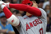 【海外の反応】大谷翔平が地上49mの特大7号ホームラン！「年間で12WARを超えるペース」