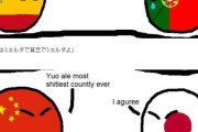 【世界】反応の違い【ポーランドボール】