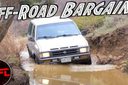 【海外の反応】初代日産テラノでオフロードを走ってみた！