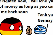 【ギリシャ】ギリシャの浪費癖【ポーランドボール】