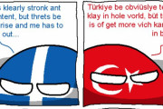 【ギリシャ-トルコ】まさかの同盟国【ポーランドボール】