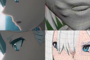 外国人「アニメの横から見た口パクをCG再現するとこうなるらしい…」