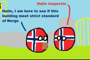 【ノルウェー】ノルウェー水準に相応しいか検査するよ【ポーランドボール】