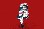 【海外の反応】「僕とロボコ」呪術廻戦コラボでロスティンペリダイ。「壁破ってて草」「モザイク獄門疆でダメだった」