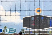 【気温40.5℃】バックネット裏から大谷翔平の46号ホームランを撮った