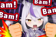 ラプラス・ダークネスさん、台パンするもちまちましててかわいいｗｗｗ【ホロライブ】