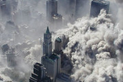 海外「今年でもう18年経つのか…」 9/11同時多発テロの上空写真が海外で話題に