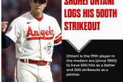 大谷翔平がヌートバーと対決、「500奪三振＆100本塁打」の快挙、エンゼルス戦実況スレの翻訳その２(海外の反応)