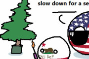 【世界】クリスマス放火【ポーランドボール】