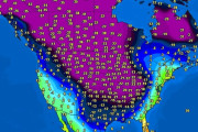 アメリカでも最強寒波が到来、あのテキサスでも気温マイナスに