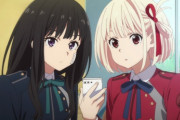 海外の反応【リコリス・リコイル】第1話 日常アニメかと思ったら少女ジョン・ウィックだった