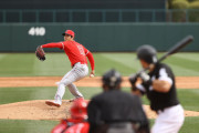 【海外の反応】「凶悪だ！」大谷翔平、カーブで打者を翻弄するなど4奪三振も制球に苦しむ！