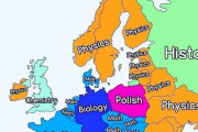 【海外】「ヨーロッパ各国の一番嫌いな科目がこちら」