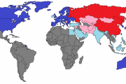 【海外の反応】第三次世界大戦ではブルーチームとレッドチームのどちらにつく？