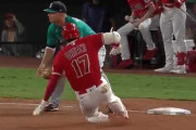 大谷、2打席連続適時三塁打＆2四球！！ 海外「ほらな、大谷を歩かせないとこうなるんだよ」「何という速さ、何という脚の馬力…」「正真正銘のオールラウンダー」