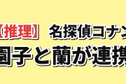 【推理】『名探偵コナン』第1213話、園子と蘭の連携に海外好評