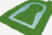 海外「不可思議な形だね…異世界にでも通じてるのかな？」日本最大の前方後円墳である仁徳天皇陵古墳（海外の反応）