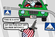 【アメリカ】アメリカは運転できないよ【ポーランドボール】
