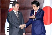 【韓国の反応】「福島の海洋排出、韓国の100分の1」文にデータを出した安倍 → 文は反論出来ず【福島原発】