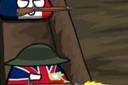 【イギリス-フランス】塹壕戦の友情【ポーランドボール】