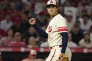 海外の反応：大谷翔平の“ノーノー未遂”圧巻投球を現地メディア絶賛！台湾人「野球の神が降臨」