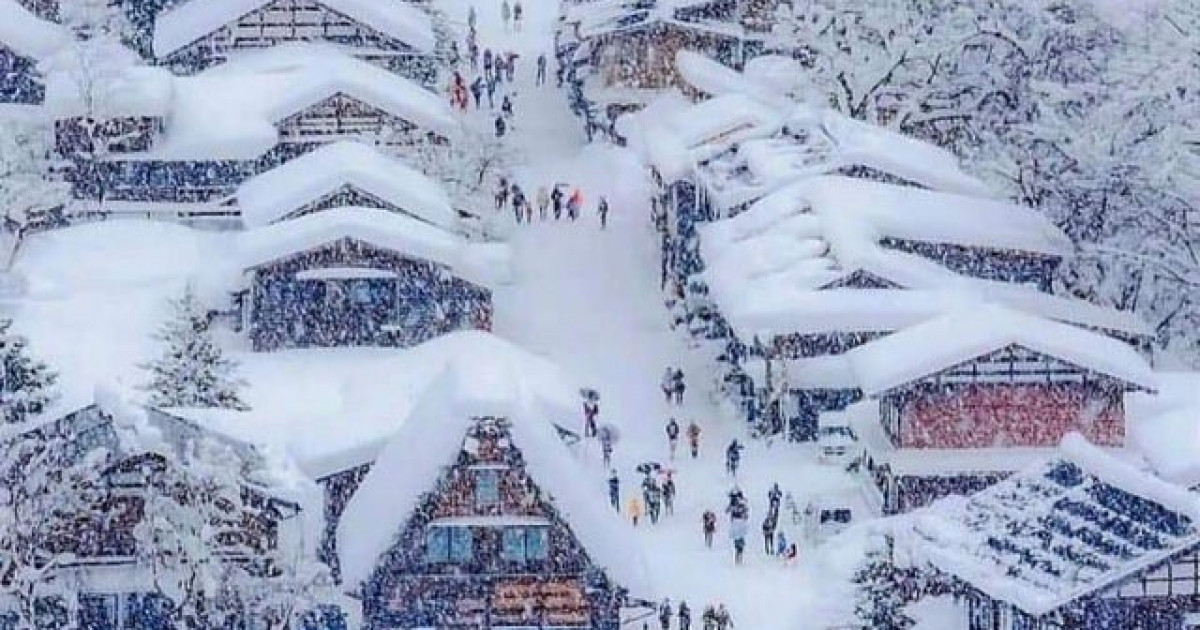 「全部日本が独り占めしてる」 白川郷の冬景色がファンタジー過ぎると海外で話題に | 海外の反応アンテナ