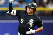 【海外の反応】村上宗隆が6戦4発の量産モードの24号2ラン！「逆方向へのパワーが異常すぎる」
