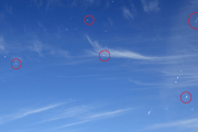 【海外】空に浮かぶ白い物体は浮遊物ではない？シェレール現象の真実とは