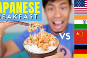 各国の朝食を比べてみよう。結果、日本がダントツで健康的でした