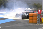 F1-角田、予選でQ1から痛恨のクラッシュ「来年のシート大丈夫か…？」フランスGP予選【海外の反応】