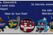 【デンマーク】低地の国のスキー場【ポーランドボール】