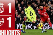 Mo Salah Scores in Premier League Draw | Liverpool 1-1 Arsenal | Highlights