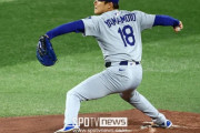 韓国人「ドジャースが優勝したら山本がMVP確実？96球の熱投に“また投げれるのでは”と話題」→「タフすぎて笑う（ﾌﾞﾙﾌﾞﾙ…」