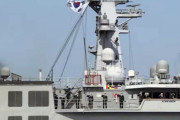 【韓国の反応】日本の観艦式で敬礼する韓国海軍
