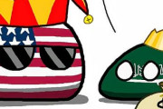【サウジ-アメリカ】サウジアラビアでコメディするよ【ポーランドボール】