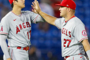 【海外の反応】孤軍奮闘の大谷に力強い味方！トラウトが週末の試合で復帰へ！【トラウタニ復活へ】