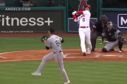 実況アナも呆れる、大谷翔平のエグすぎる打撃音