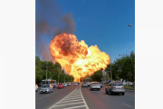 おそロシア またもガソリンスタンドが大爆発