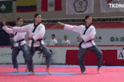 【動画あり】韓国人「テコンドーの型がカッコ良過ぎる！」美少女女子高生によるテコンドーの型をご覧ください　韓国の反応