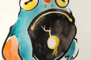 外国人が描いた和風のポケモン水墨画　どれも名作すぎると話題