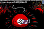 【アメリカ】ダウングレード【ポーランドボール】