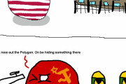 【ロシア】ソ連がアメリカの機密施設を狙うよ【ポーランドボール】