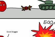 【ロシア】対戦車犬【ポーランドボール】