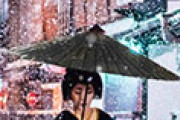 雪降る冬の京都の写真が幻想的だと話題に 海外の反応