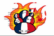 【フランス】ちょっとした抗議【ポーランドボール】