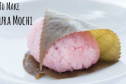 たまには季節の料理を作るのも楽しいよね！桜餅の作り方を紹介！！外国人「髪がピンクになるまで食べる！」
